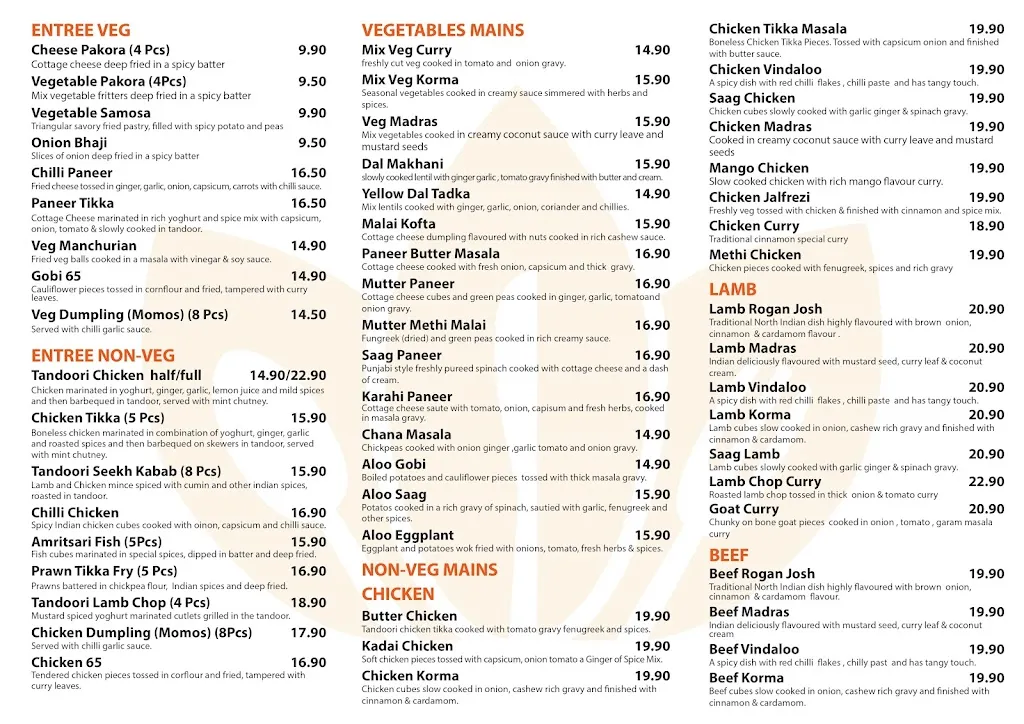Mother India Kitchen restaurant in Angle Park