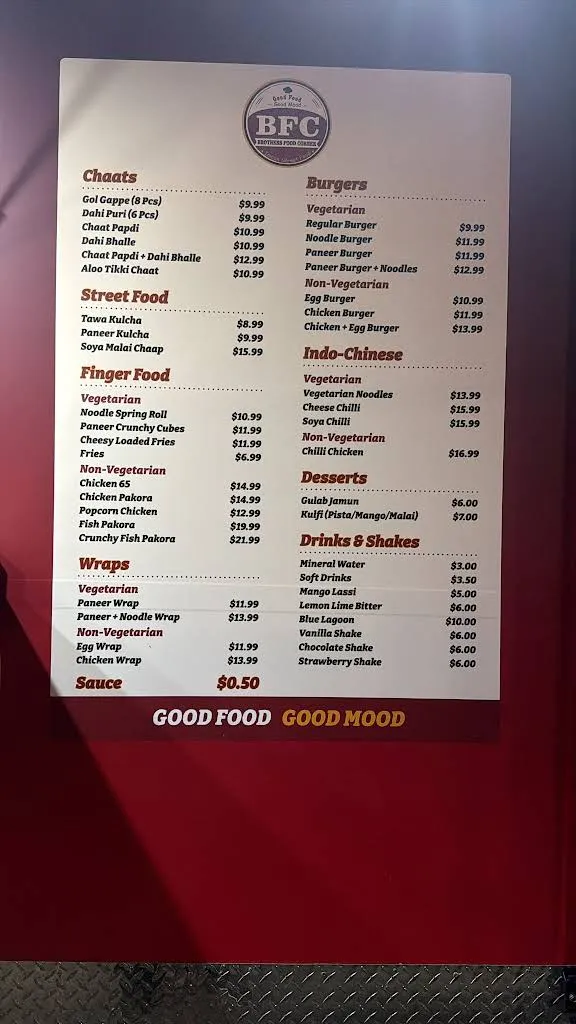 Brothers Food Corner | BFC restaurant in Barmera