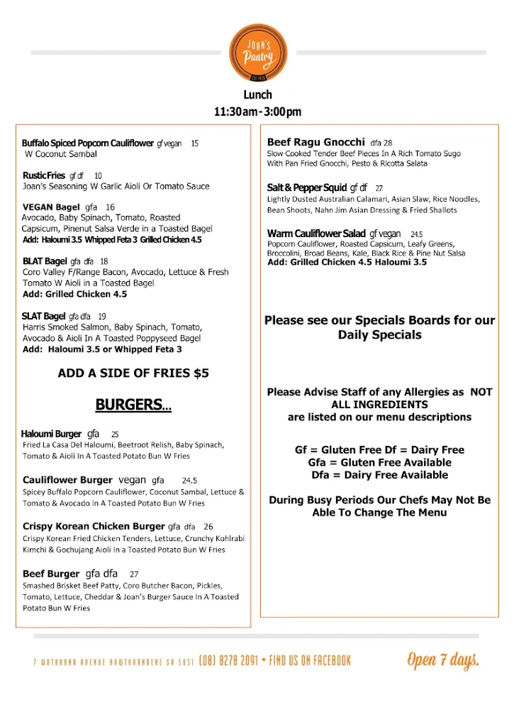 Menu_Joan's Pantry_Dulwich_image_old_3