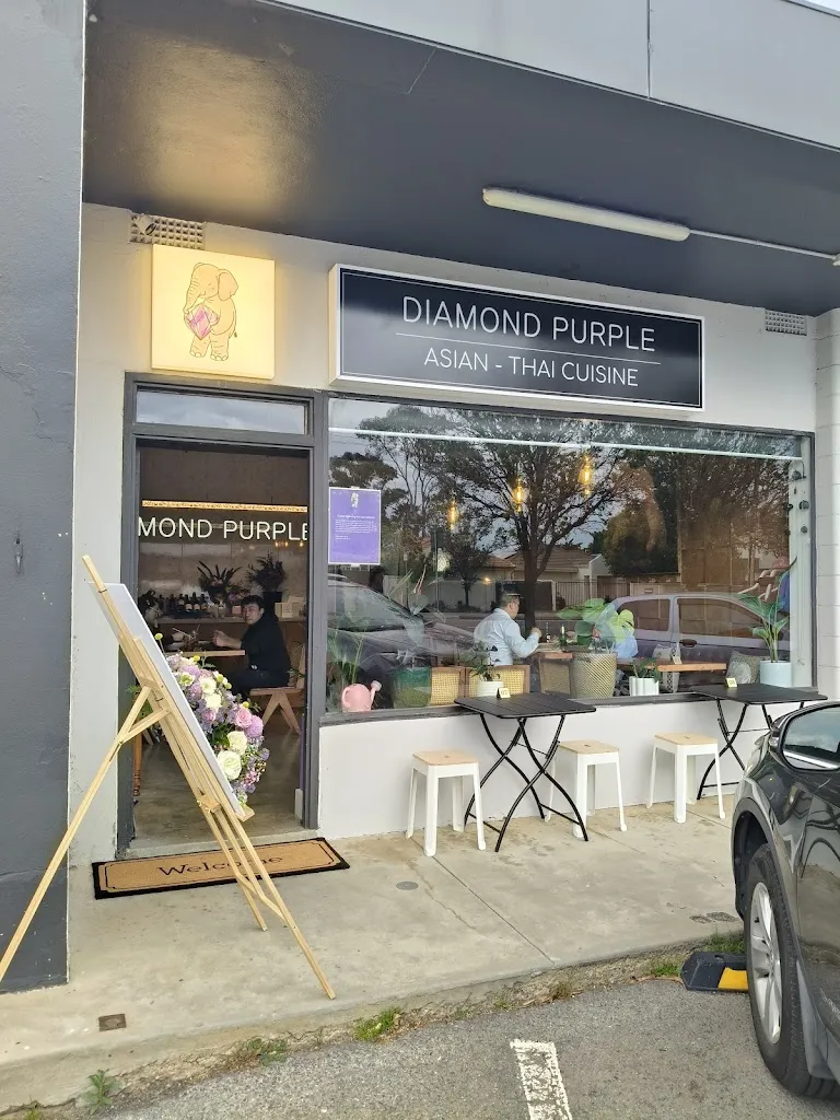 Diamond Purple restaurant in Fulham Gardens