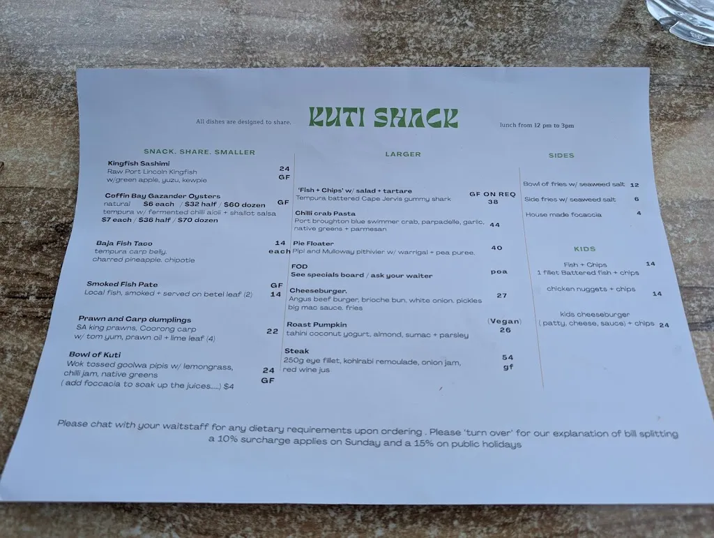 Menu_Kuti Shack_Goolwa Beach_image_old_2