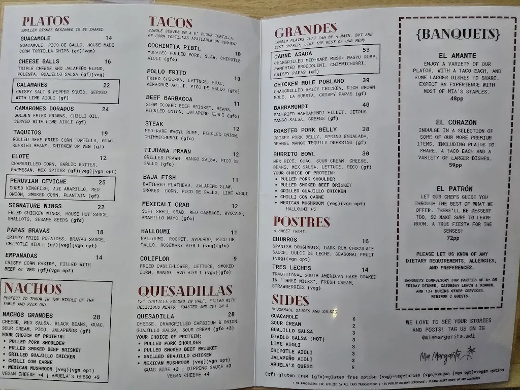 Mia Margarita restaurant in Henley Beach
