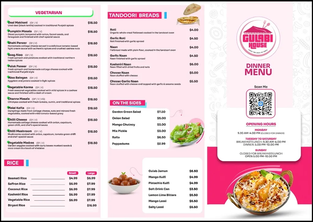 GULABI HOUSE INDIAN RESTAURANT & CAFE restaurant in Kadina