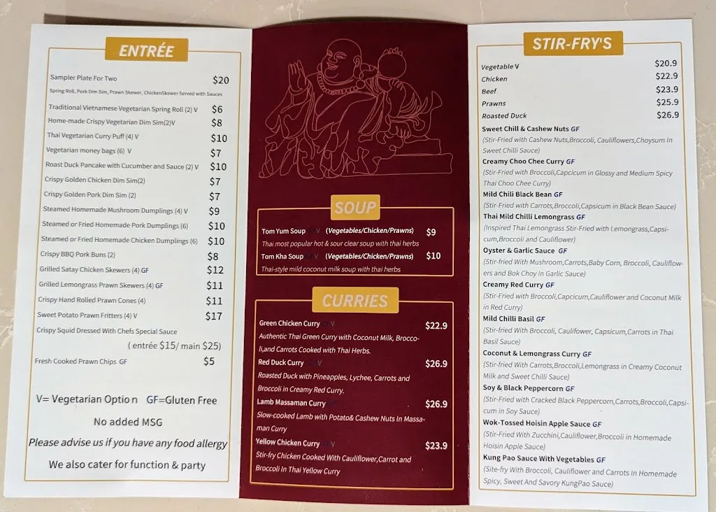 Buddha's Kitchen restaurant in Largs Bay