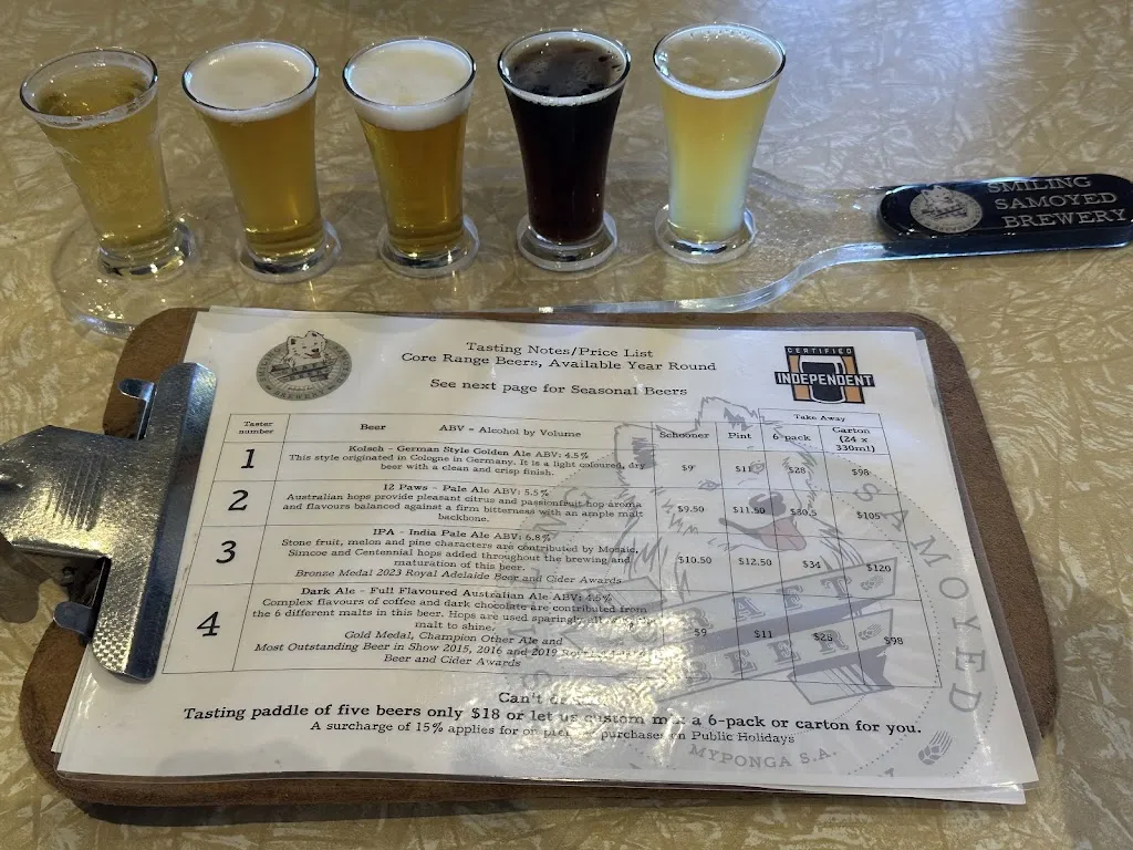 Menu_Smiling Samoyed Brewery_Mount Compass_image_old_1