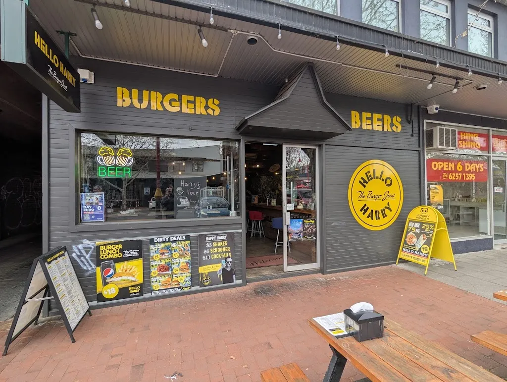 Hello Harry The Burger Joint (Dickson) restaurant in Watson