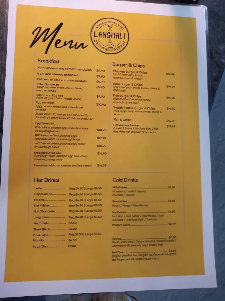Menu_Buscombe's Restaurant_Risdon Vale_image_old_3