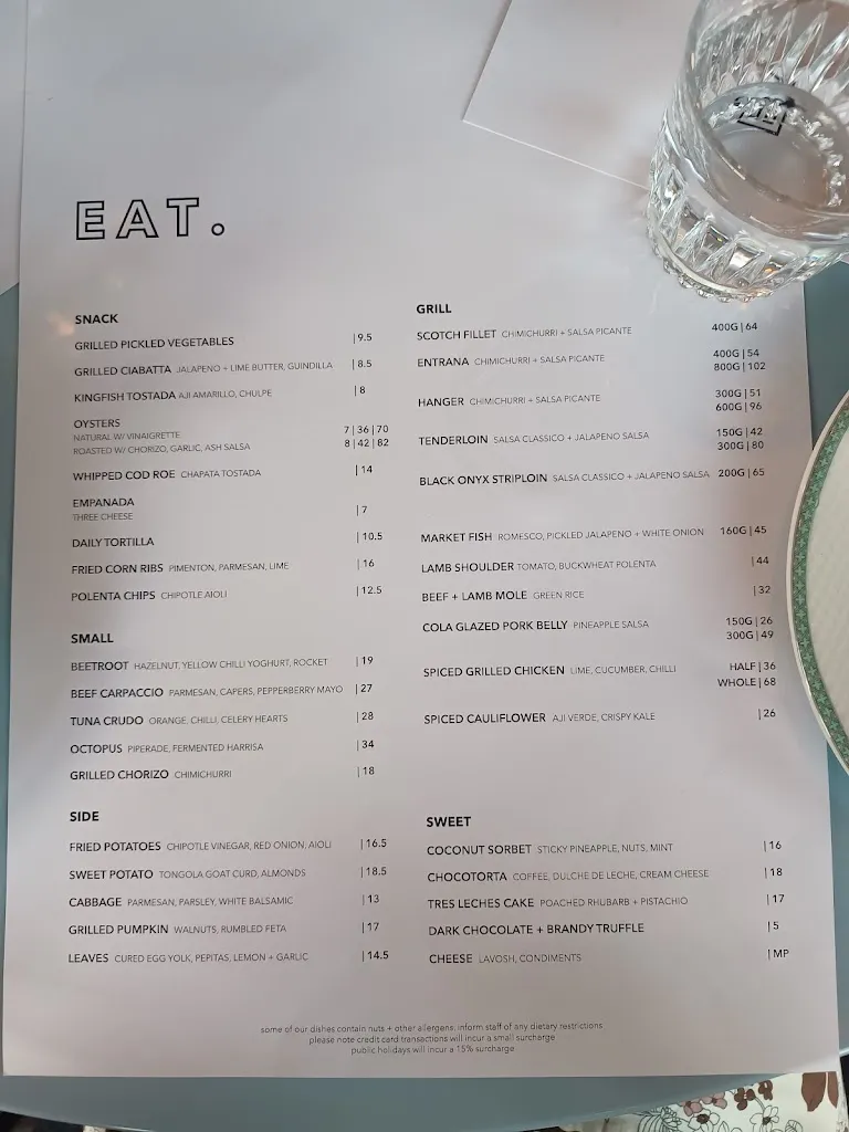 Frank Restaurant_Rokeby_menu_bild_3