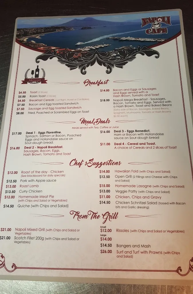 Menu_Uday Palace_Ulverstone_image_old_3