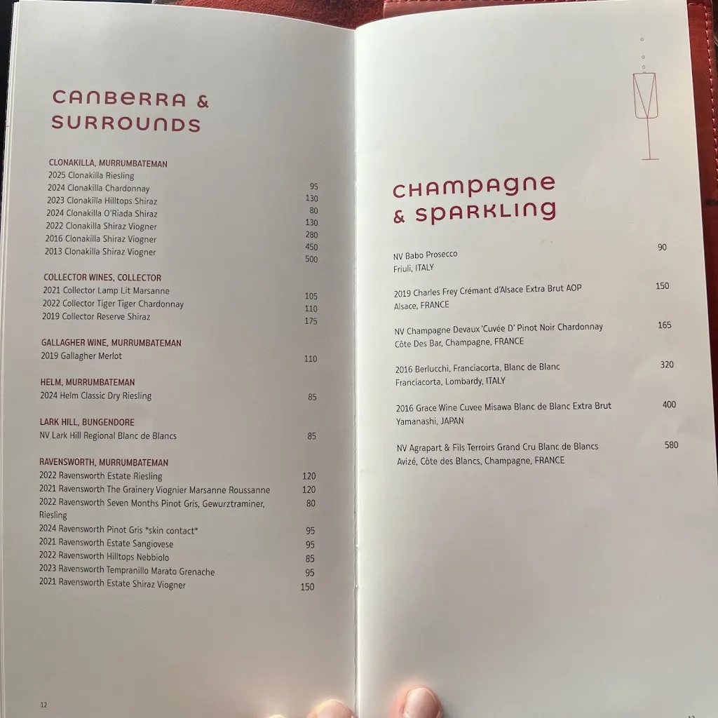 Vice Restaurant_Yarralumla_menu_bild_3