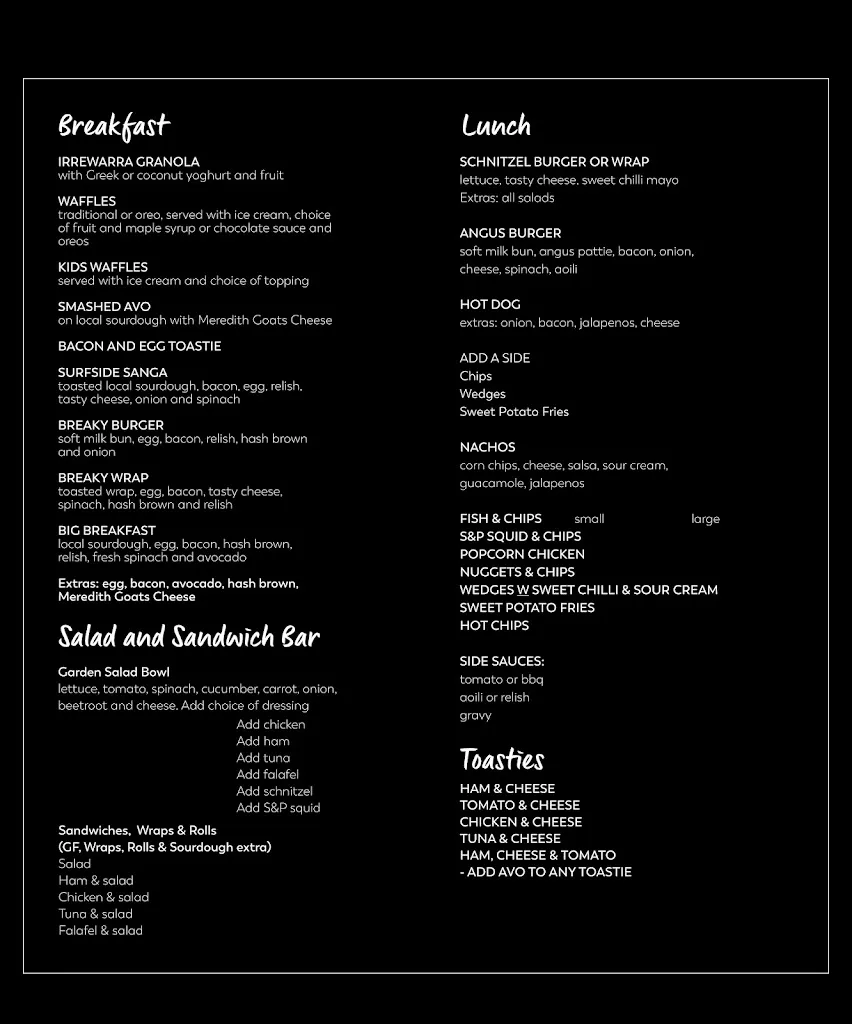 Menu_Surfside Cafe_Barwon Heads_image_old_2