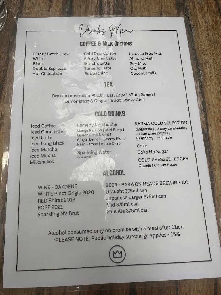 King Of The Castle Cafe restaurant in Bell Park