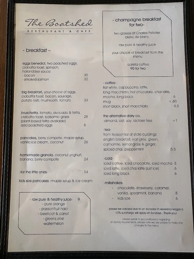 The Boatshed Restaurant restaurant in Belgrave Heights