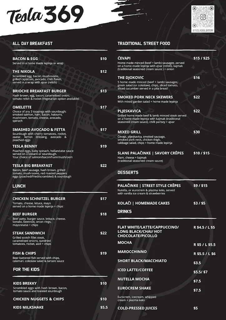 Menu_Tesla 369_Abbotsbury_image_old_1