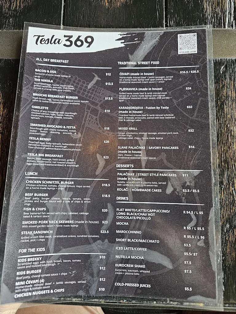 Menu_Tesla 369_Abbotsbury_image_old_3