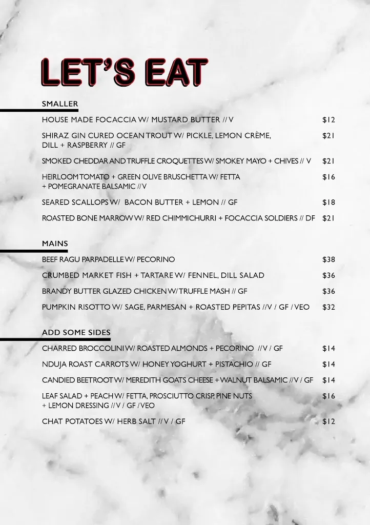 Sir Loin's Bar and Grill restaurant in Bright