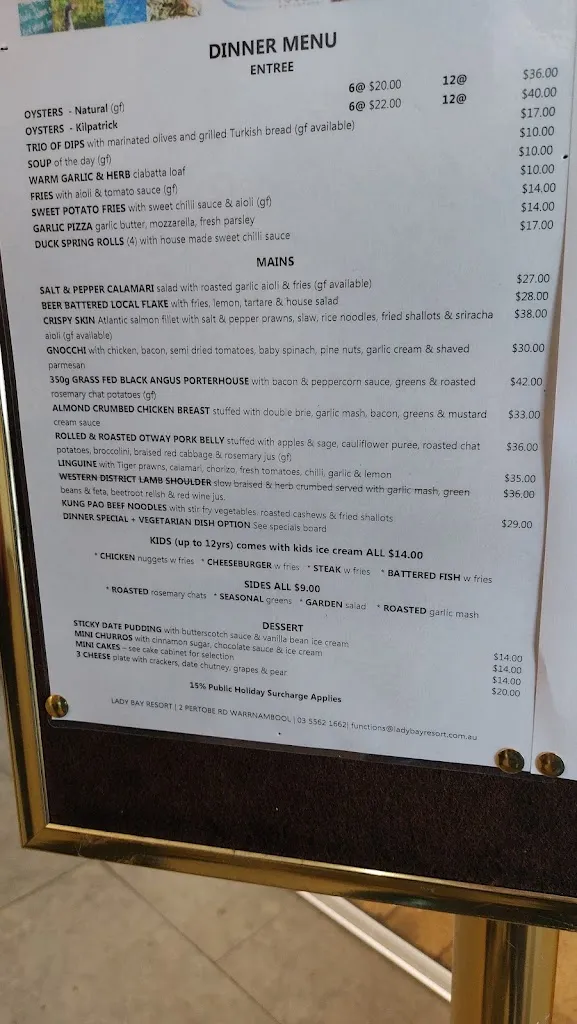 Lady Bay Resort Restaurant & Bar restaurant in Dennington