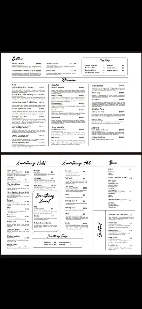 Menu_Malaios Restaurant_Glengarry_image_old_2