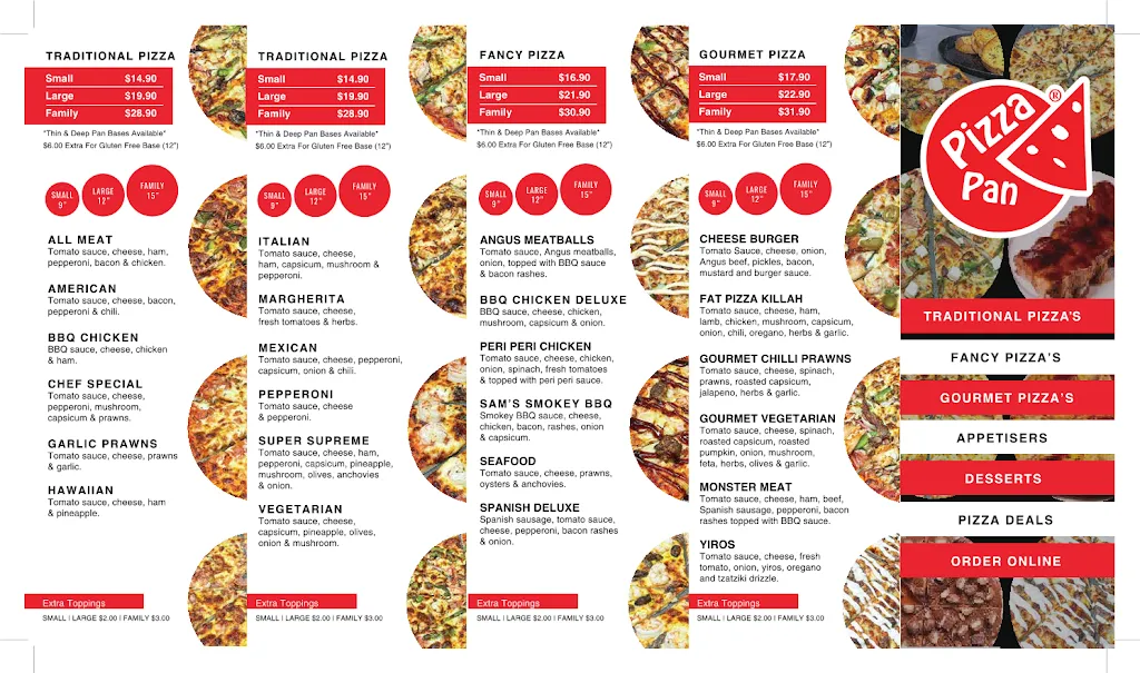 Pizza Pan Colonel Light Gardens restaurant in Heidelberg Heights