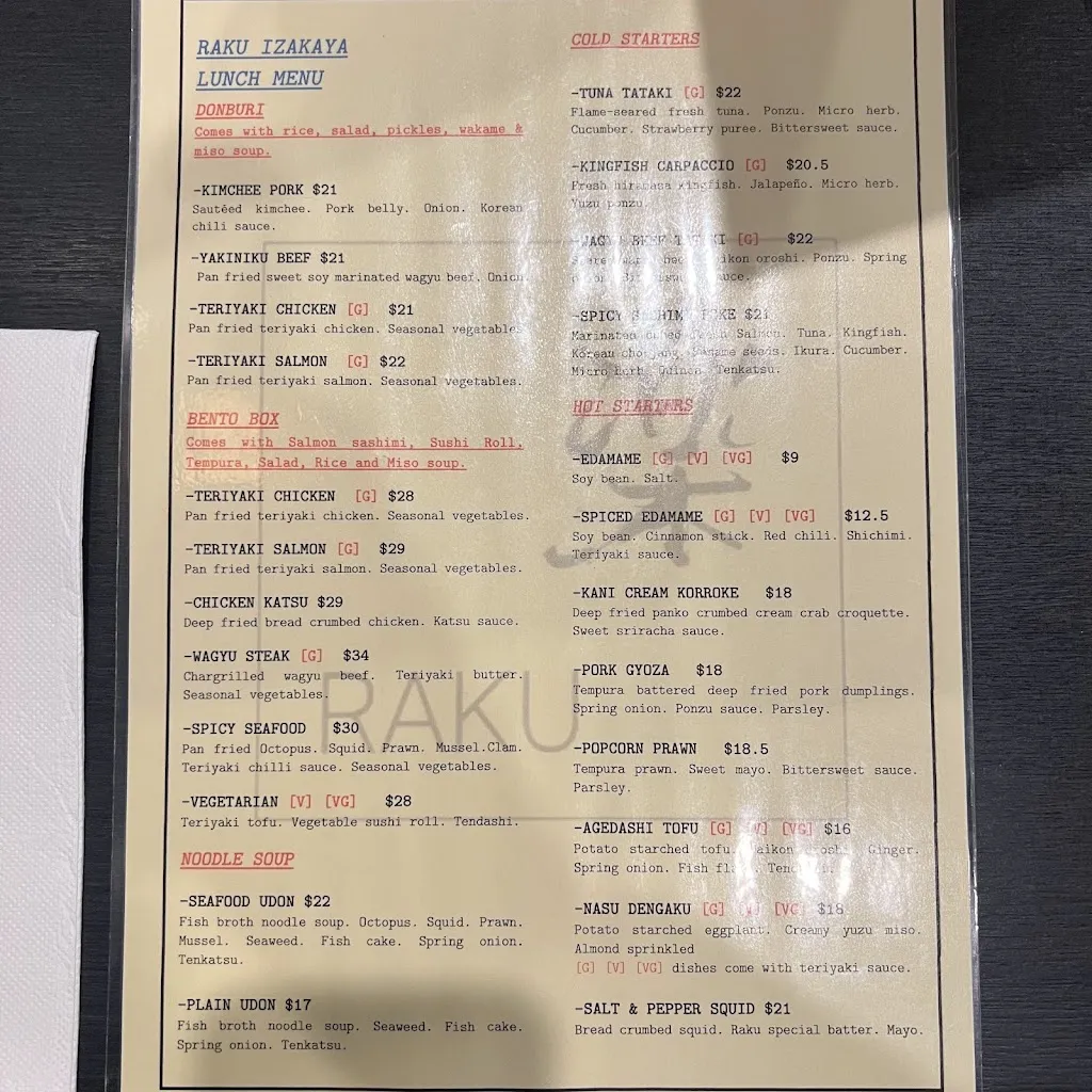 Raku Izakaya restaurant à Lucknow