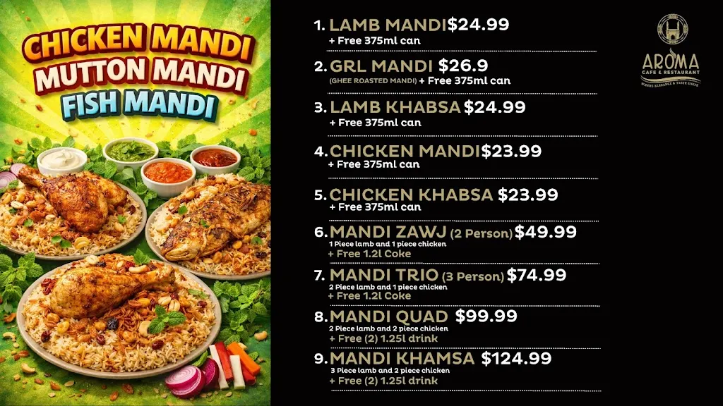Aroma Cafe & Restaurant_Moolap_menu_bild_2