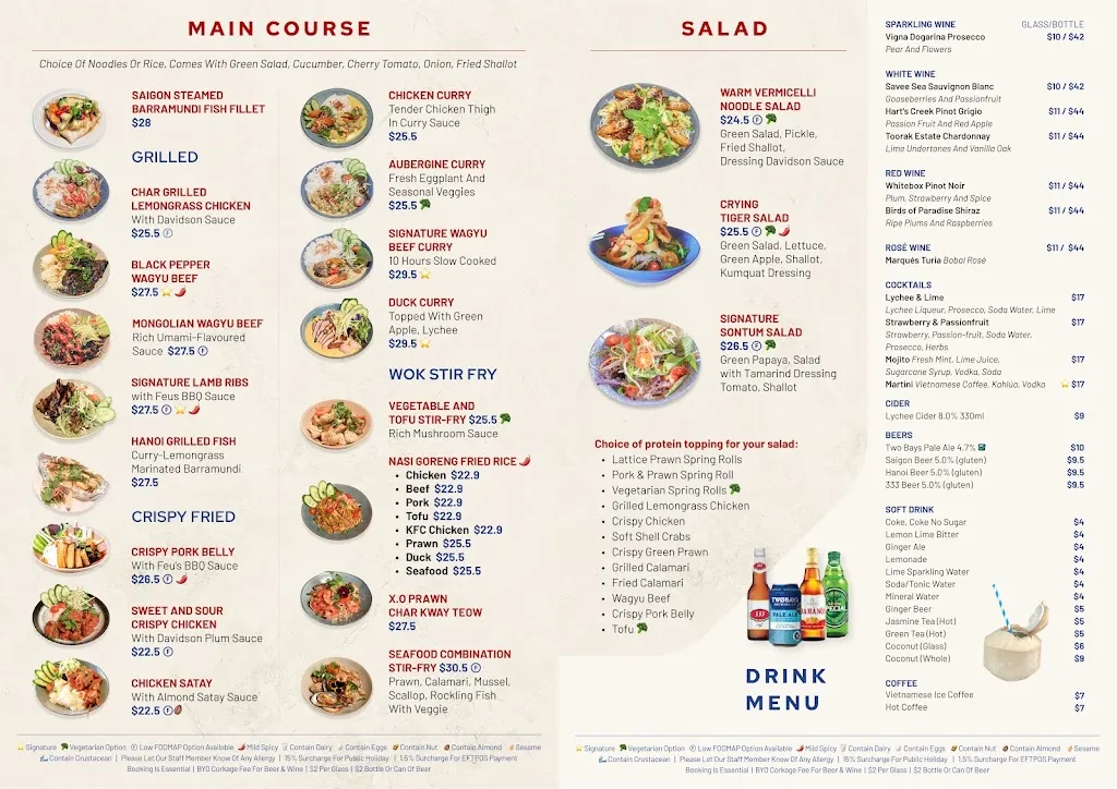 Le Feu Brighton_Murrumbeena_menu_bild_2