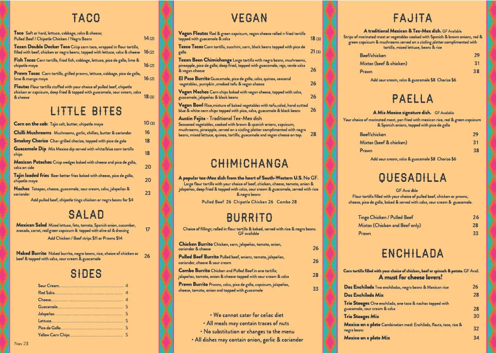 Menu_Miia Mexiico_Point Cook_image_old_1
