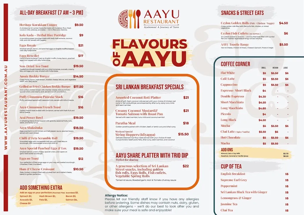 AAYU Restaurant_The Basin_menu_bild_2