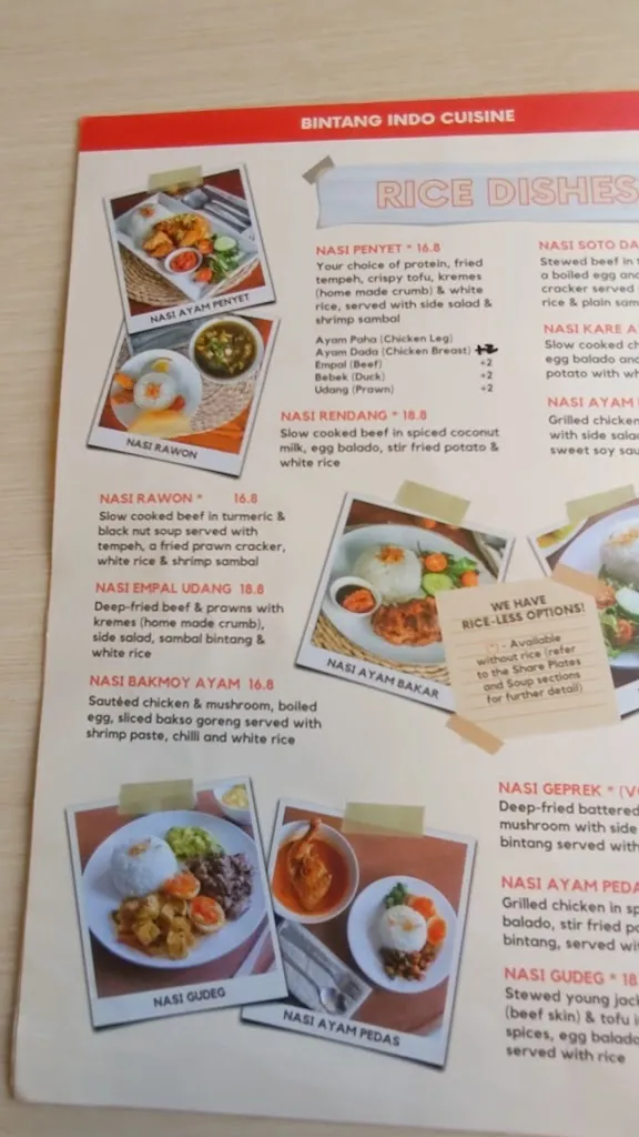 Bintang Indo Cuisine restaurant in Wantirna