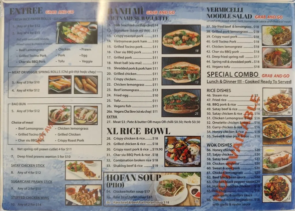Vietnamese Street Food restaurant in Coodanup