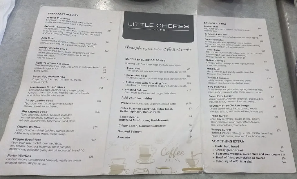 Little Chefies Café restaurant in Cooloongup
