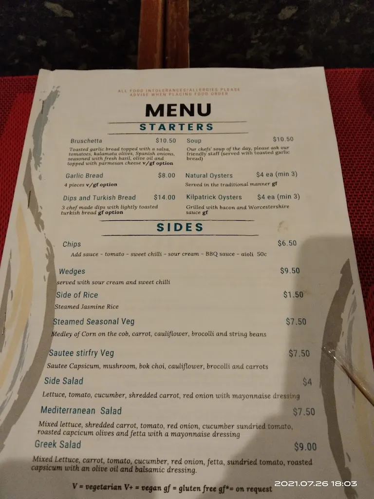 Sunbreakers Restaurant_Coodanup_menu_bild_2