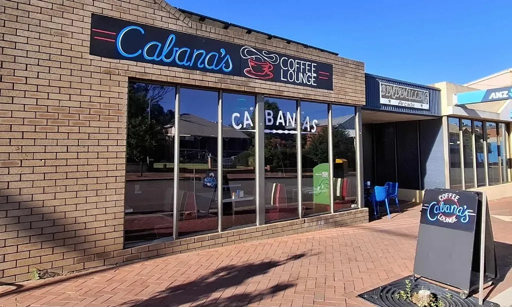 Cabanas Coffee Lounge and Takeaway restaurant in Cuballing