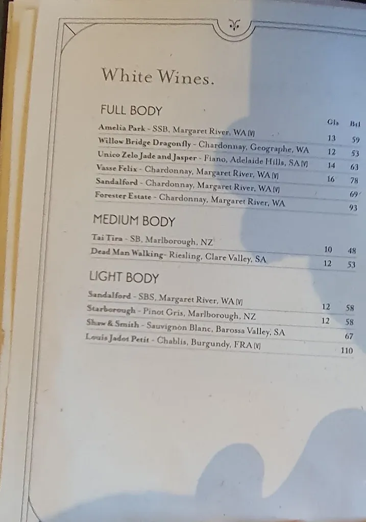 Menu_The Iluka_Currambine_image_old_2