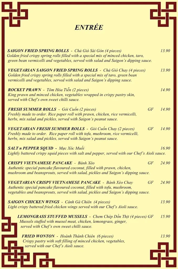 Saigon Silver Sands_Dawesville_menu_imagen_3