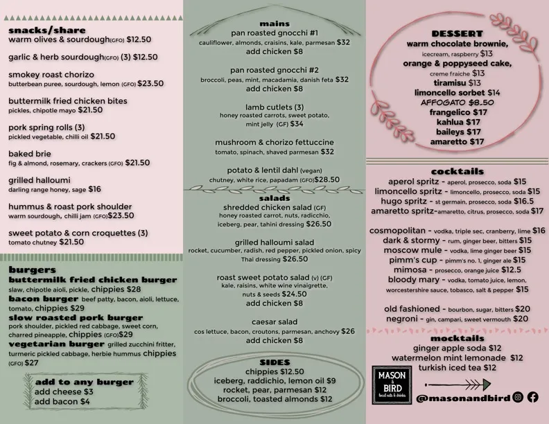 Menu_Mason & Bird_Forrestfield_image_old_2