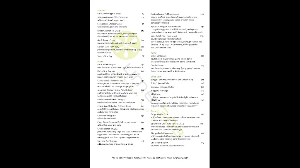 Lime 303_McKail_menu_image_1