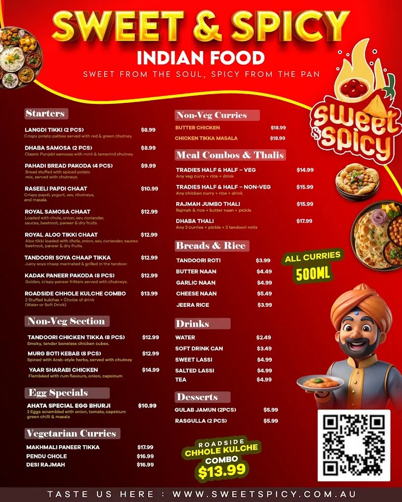 Sweet&Spicy Indian Food Truck restaurant in Waterford