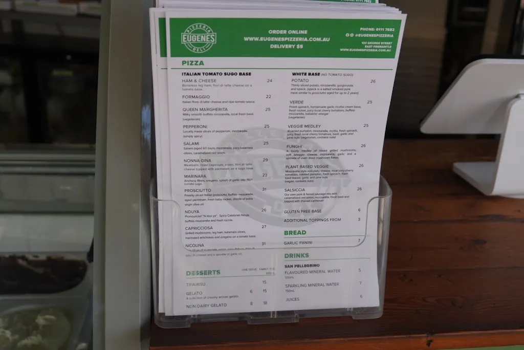 Menu_Eugene's Pizzeria_Willagee_image_old_2