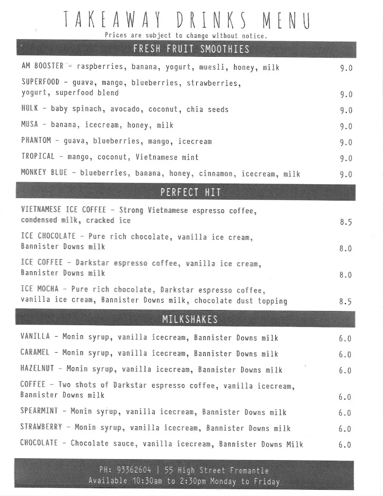 Menu_High On 55_Willagee_image_old_3