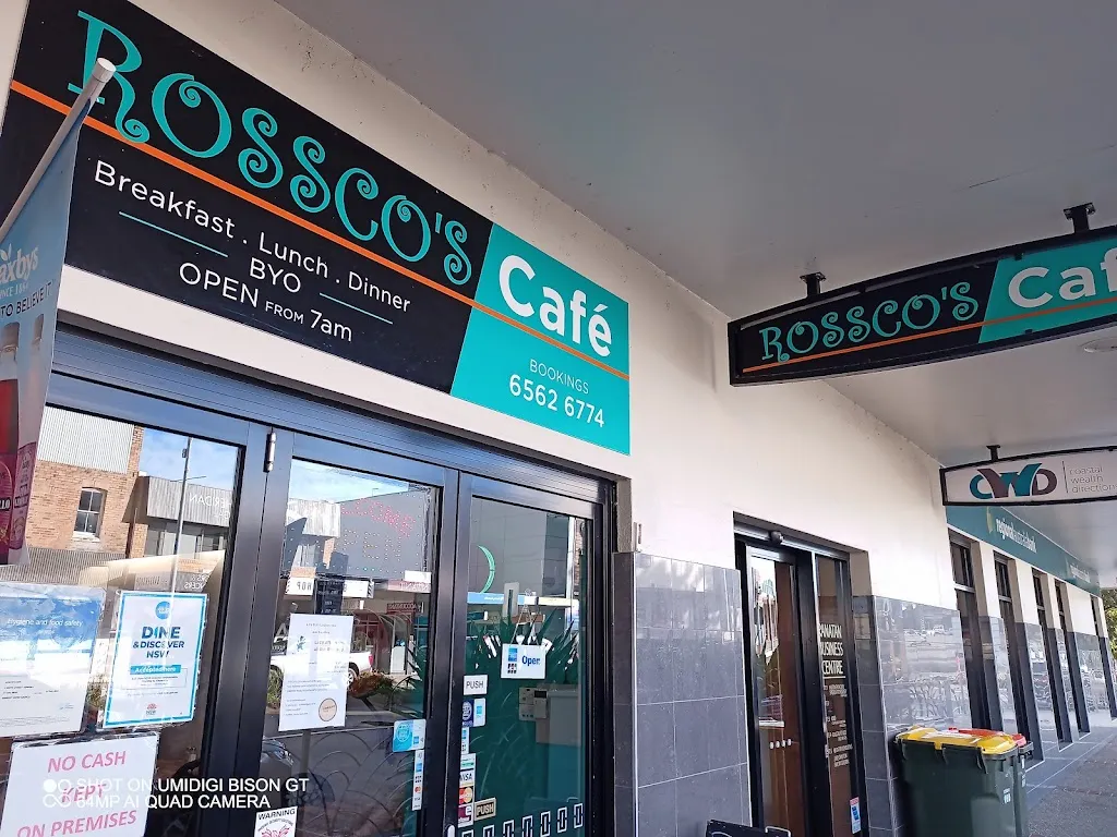 Rossco's Cafe restaurant in Aldavilla