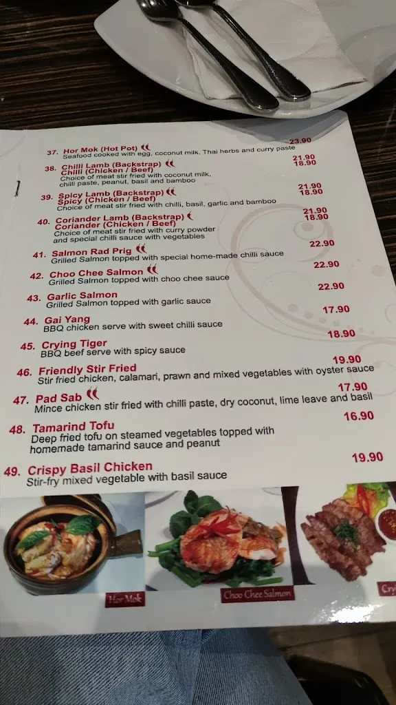 Menu_Thai Elephant @ Milperra_Arncliffe_image_old_3