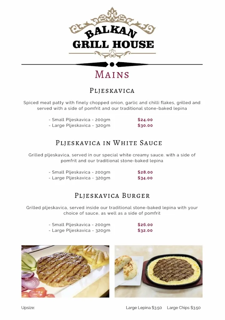 Balkan Grill House restaurant in Arncliffe