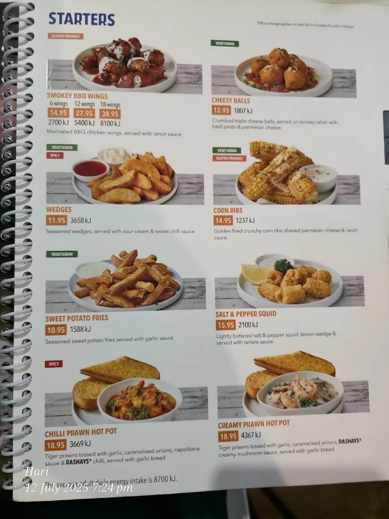 RASHAYS - Liverpool Hume Highway Liverpool restaurant in Arncliffe