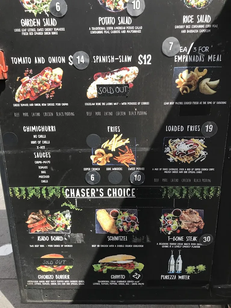 Chorizo Chasers_Auburn_menu_immagine_2