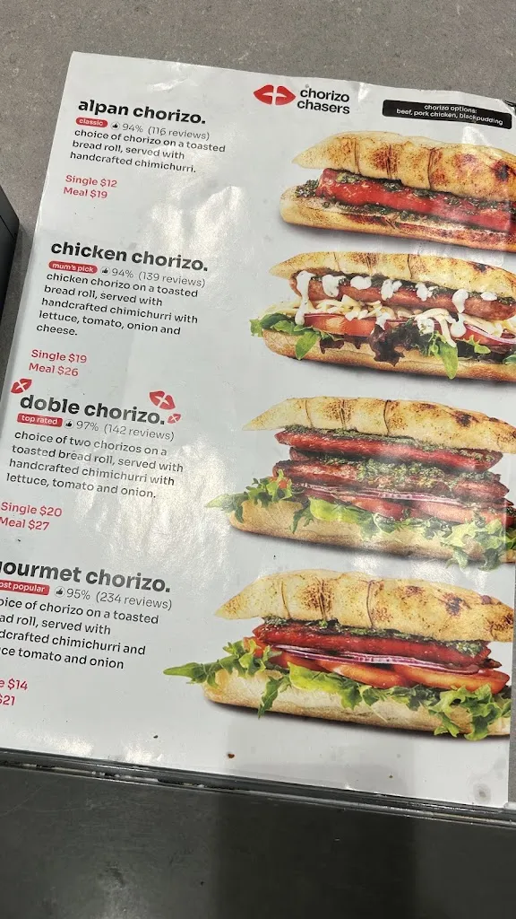 Chorizo Chasers_Auburn_menu_immagine_3