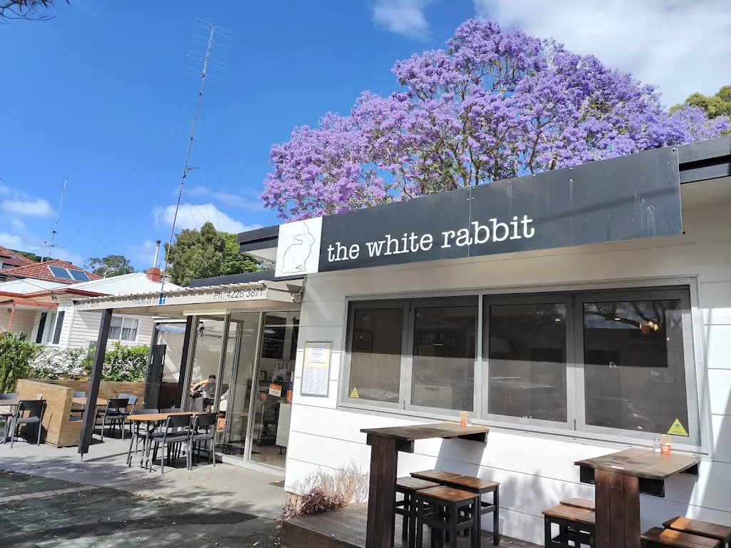 The White Rabbit Cafe, Bar and Grill restaurant in Balgownie
