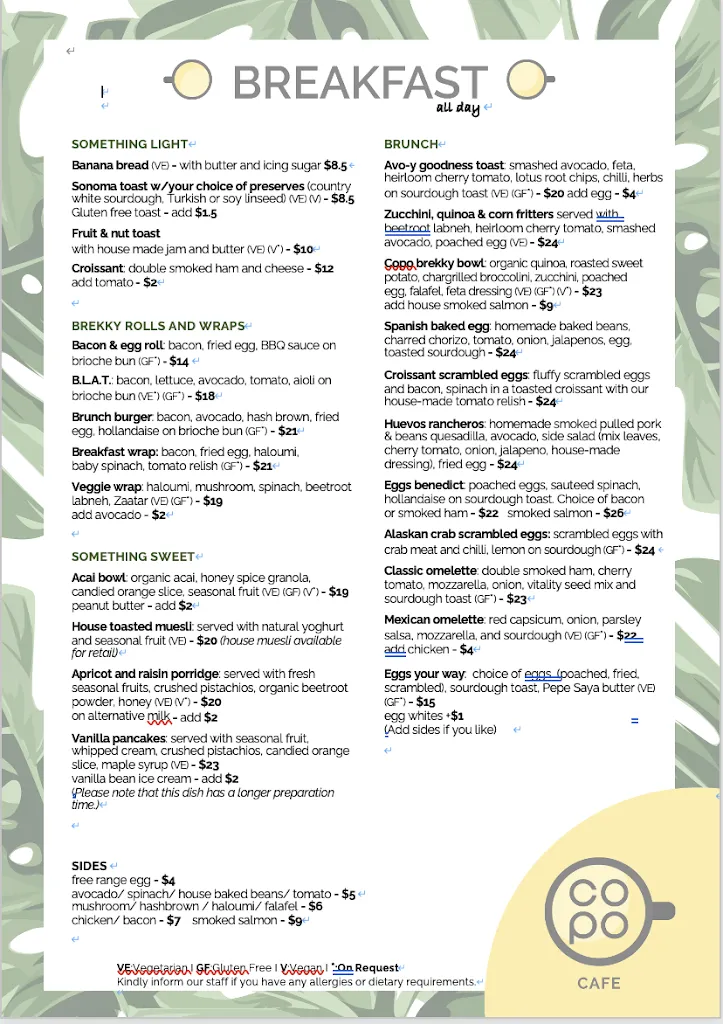 Menu_Copo Cafe_Balmain East_image_old_2