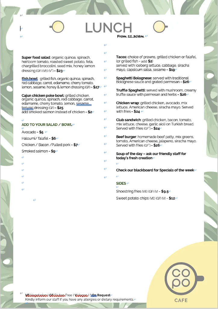 Menu_Copo Cafe_Balmain East_image_old_3