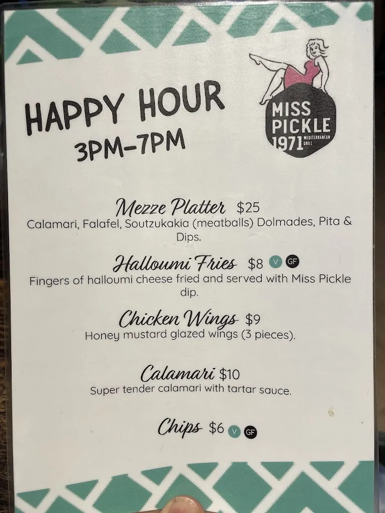 Menu_Miss Pickle 1971 Casey Central_Casey_image_old_3